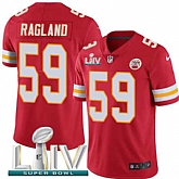 Youth Nike Chiefs 59 Reggie Ragland Red 2020 Super Bowl LIV Vapor Untouchable Limited Jersey,baseball caps,new era cap wholesale,wholesale hats